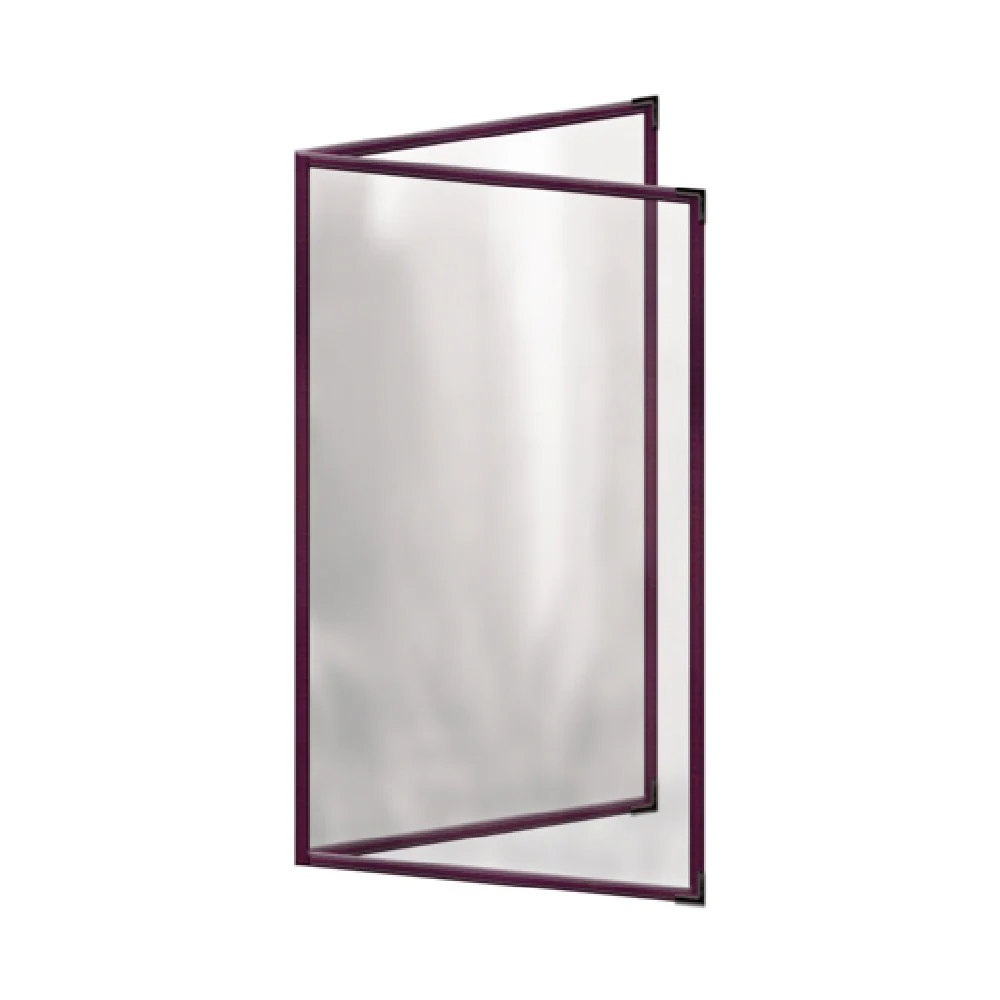 Risch TED 8.5X14-NYLON 8-1/2 Inch Deluxe Sewn Nylon Menu Cover with Vinyl Finish Risch TED 8.5X14-NYLON 8-1/2 Inch Deluxe Sewn Nylon Menu Cover with Vinyl Finish