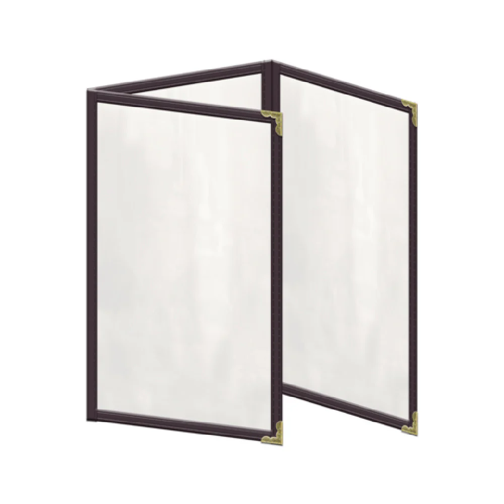 Risch TET 5.5X8.5-LEATHERETTE 5-1/2 Inch Deluxe Sewn Menu Cover Vinyl