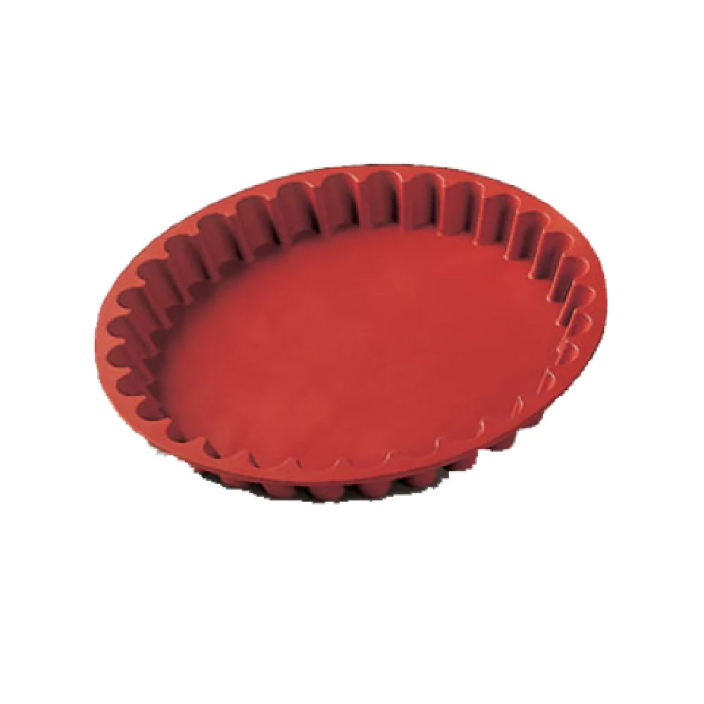 Louis Tellier SFT424 9-1/2 Inch Uniflex Silicone Flan Mold Non-Toxic Non-Stick