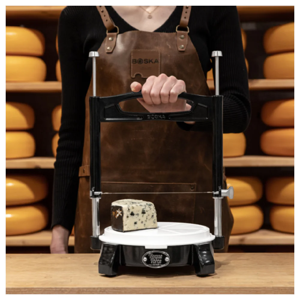 BOSKA Professional Cheese Equipment 200000 Boska Roqueforce Soft Cheese Cutter Black 12.71''W X 17.75''D X 5.31''H BOSKA Professional Cheese Equipment 200000 Boska Roqueforce Soft Cheese Cutter Black 12.71''W X 17.75''D X 5.31''H