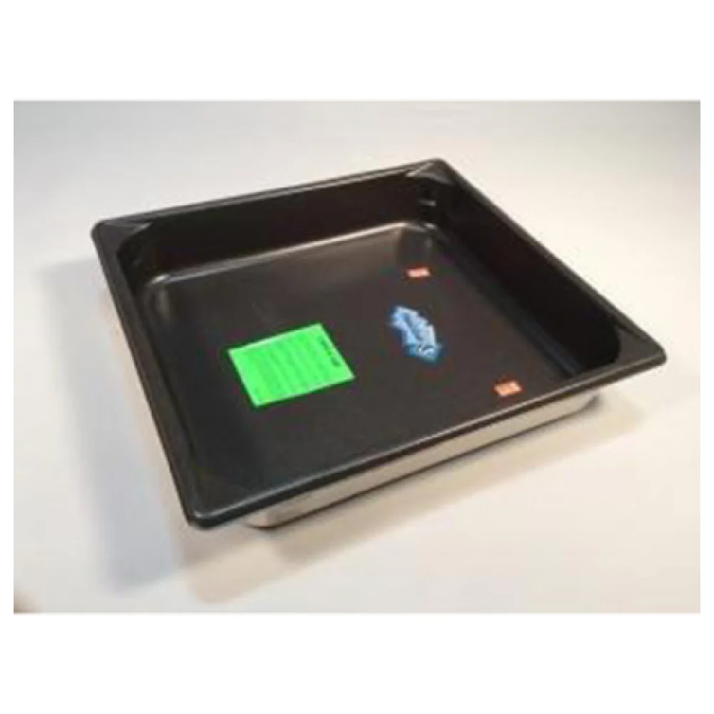 Henny Penny 05189 12 Inch Coated Stainless Steel Pan 2/3 GN Black Finish Henny Penny 05189 12 Inch Coated Stainless Steel Pan 2/3 GN Black Finish