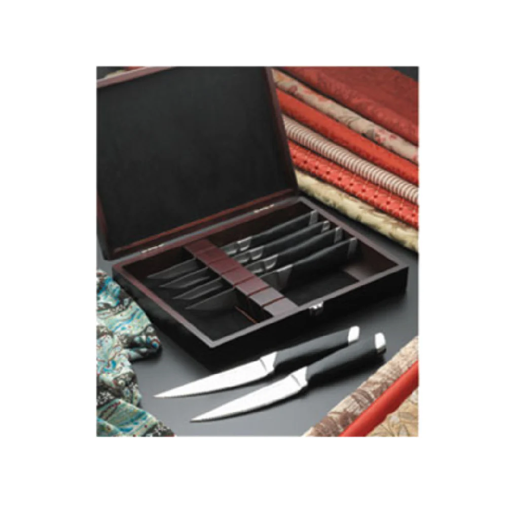 Bon Chef S936BOX 11-3/8 Inch Holds 6 Gaucho Steak Knives Wooden Case