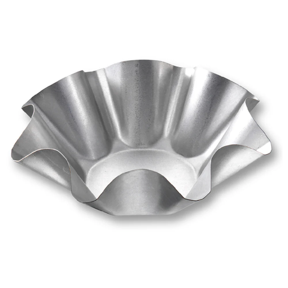 Chicago Metallic 46990 9-1/8 Inch Tortilla Shell Pan 26 Gauge Aluminized Steel