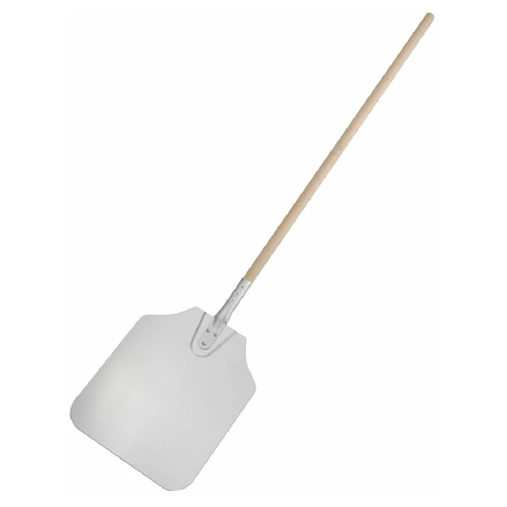 Winco APP-52 12 to 14 Inch Aluminum Blade Pizza Peel with Wood Handle