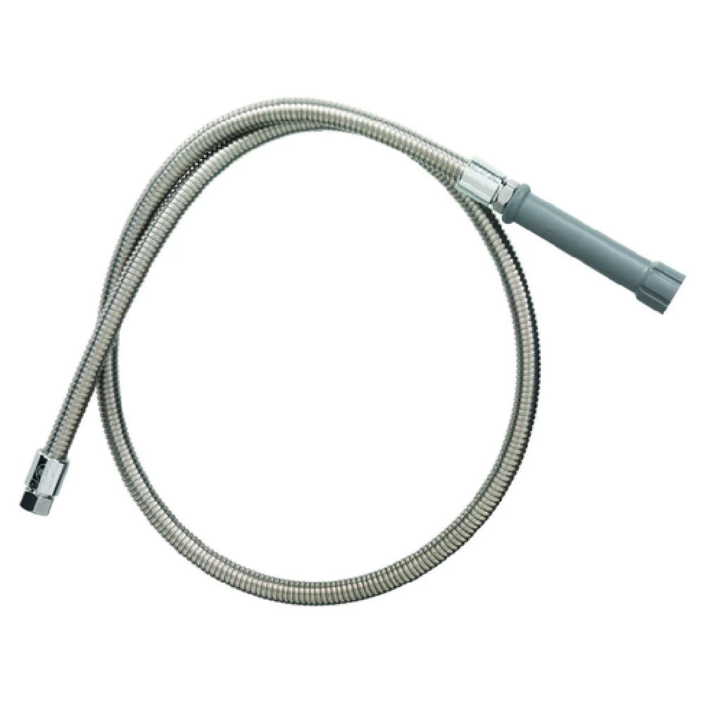 T&S Brass B-0054-H 54 Inch Flexible Hose with Durable Stainless Steel T&S Brass B-0054-H 54 Inch Flexible Hose with Durable Stainless Steel