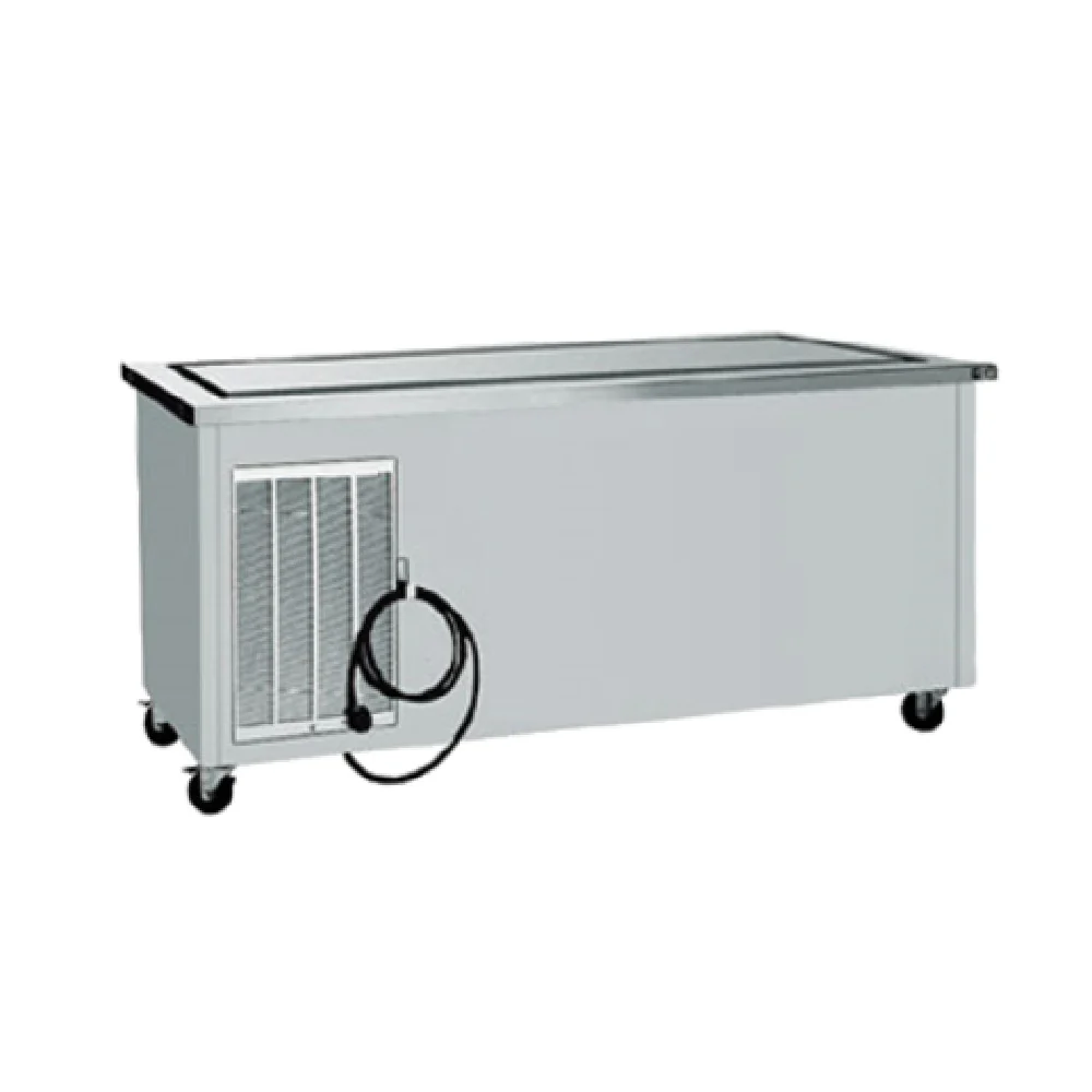 Delfield SCFT-50-NUP 50 Inch Stainless Steel Frost Top Serving Counter with Drain Delfield SCFT-50-NUP 50 Inch Stainless Steel Frost Top Serving Counter with Drain