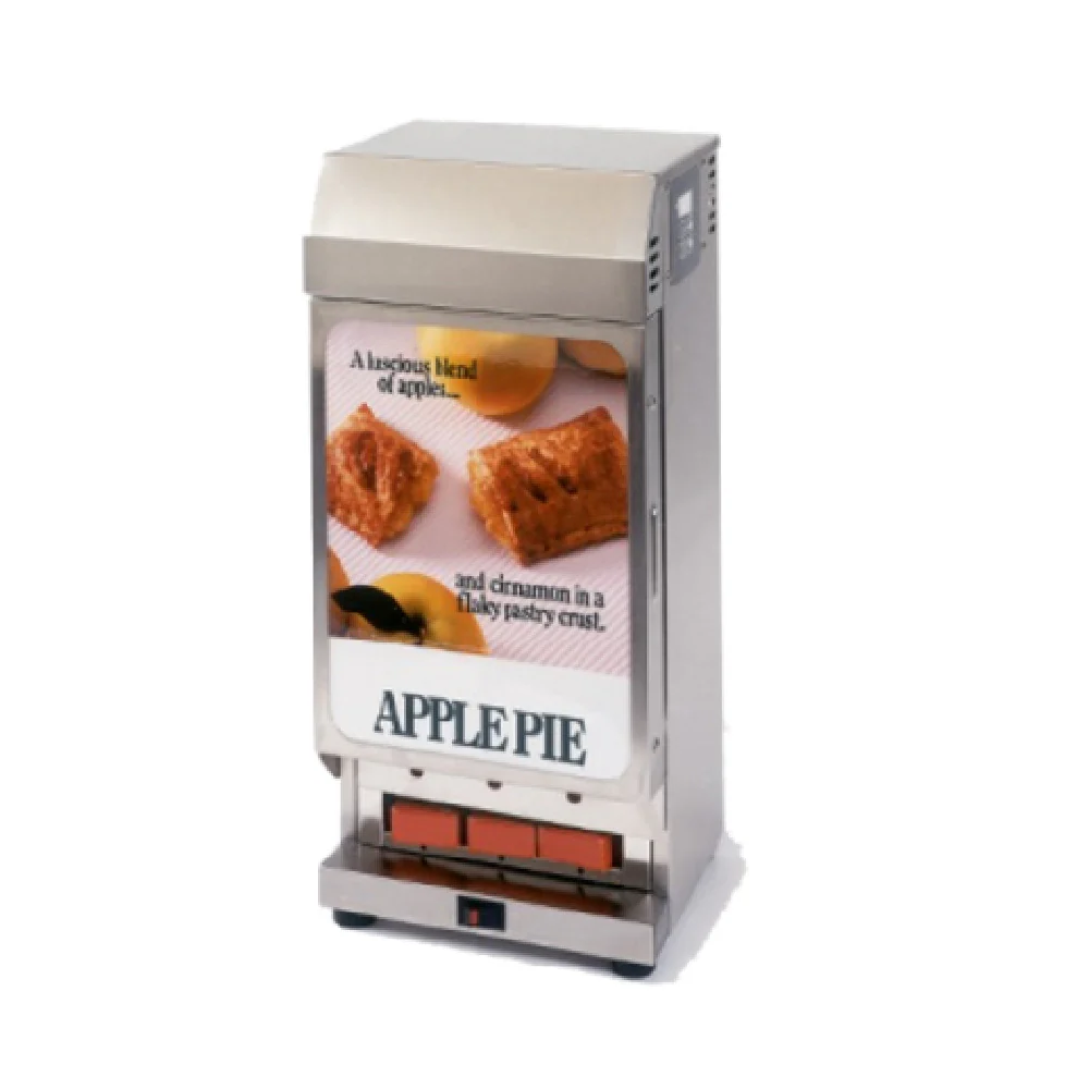 Carter Hoffmann MDPM4_208/60/1 12 Inch Pie Merchandising Cabinet Hot Stainless Steel