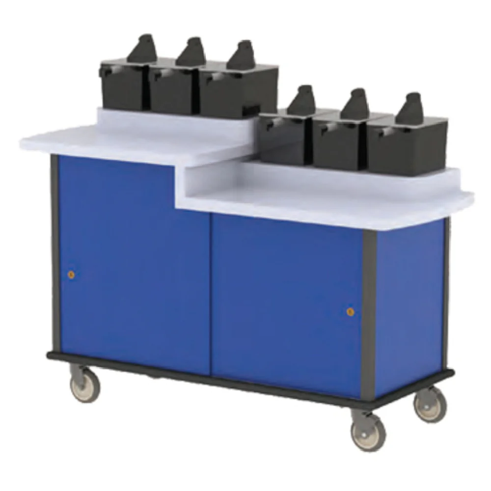 Lakeside 70550 59 Inch Condiment Cart with 6 Manual Pumps Stainless Steel Lakeside 70550 59 Inch Condiment Cart with 6 Manual Pumps Stainless Steel