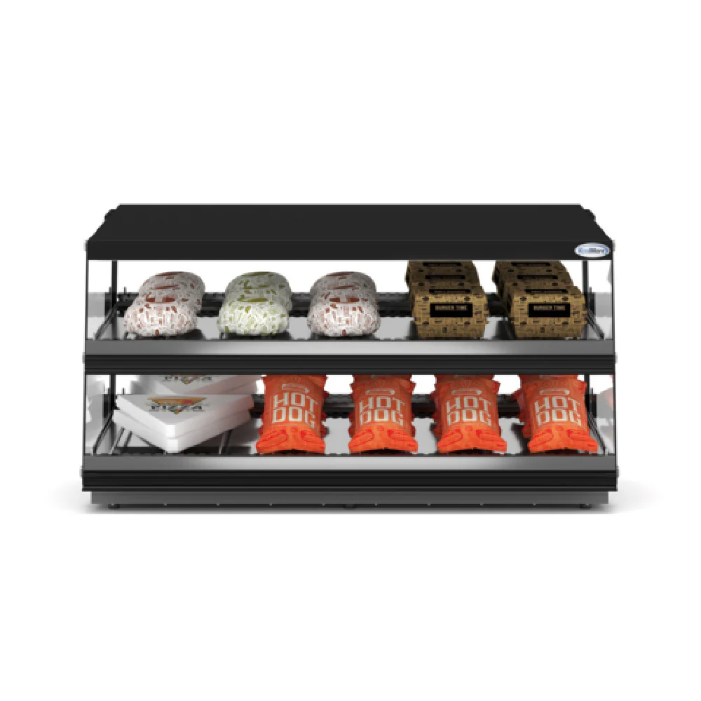 Koolmore KM-OAHD-48 48 Inch Open Air Display Warmer Countertop Self-service Stainless Steel Glass Koolmore KM-OAHD-48 48 Inch Open Air Display Warmer Countertop Self-service Stainless Steel Glass