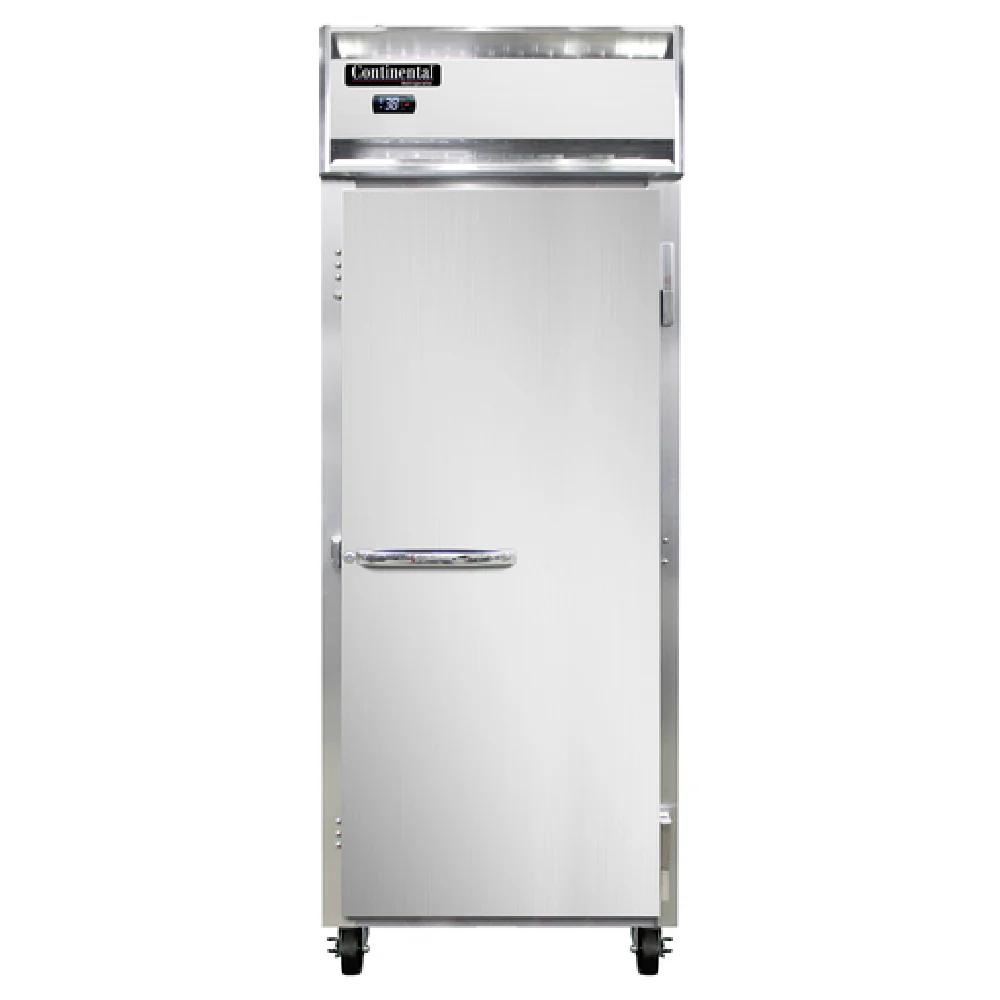 Continental Refrigerator 1RENSA 28-1/2 Inch Self-Contained Refrigerator Stainless Steel