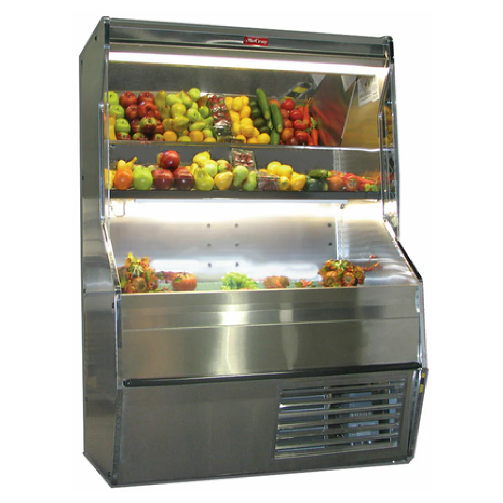 Howard-McCray R-P32E-10S-S-LED 122 Inch Produce Open Merchandiser with LED Lighting