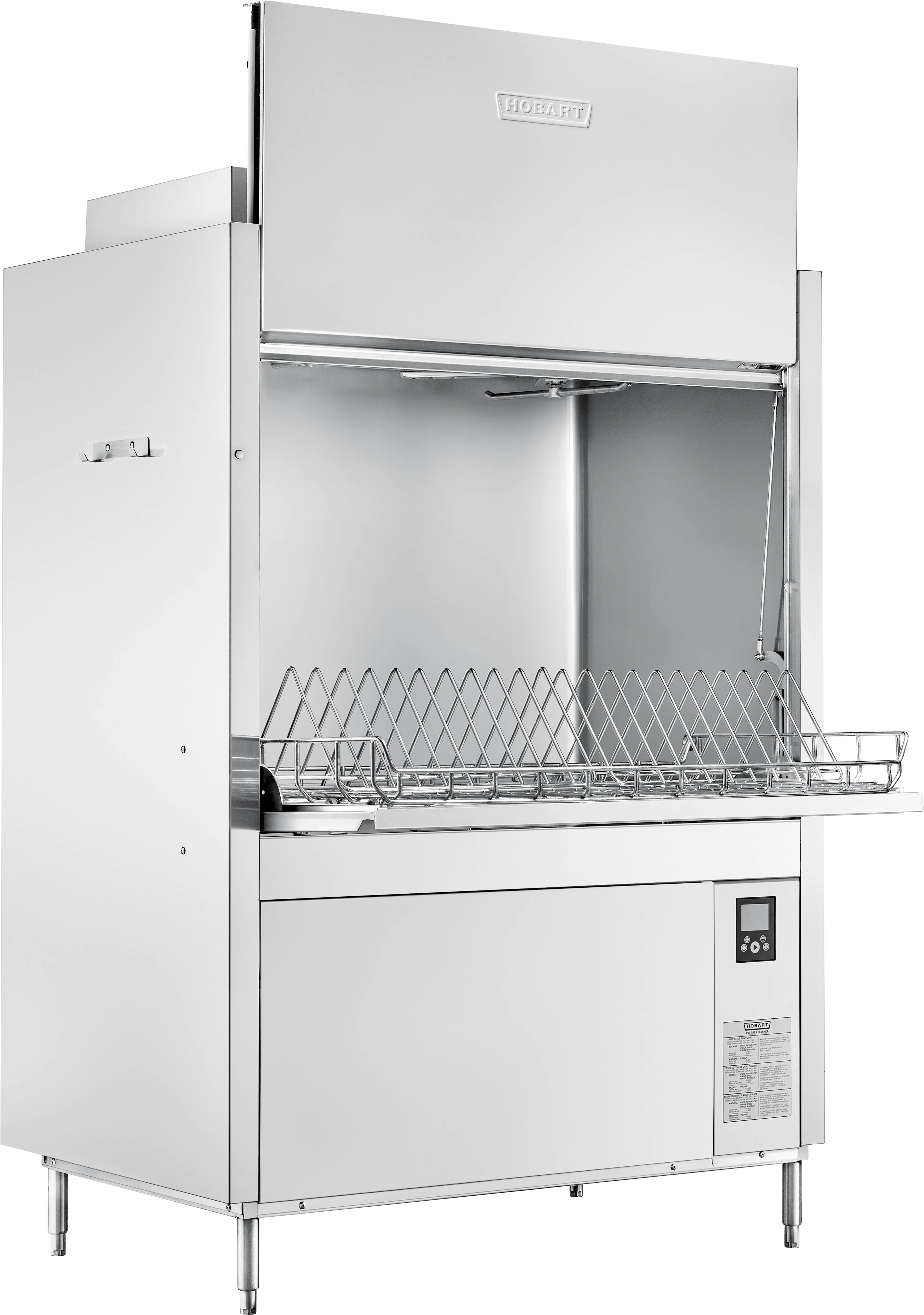Hobart PW20N-ADV-1 58 Inch Ventless Pot Pan Utensil Washer Stainless Steel with Auto Dispensing Hobart PW20N-ADV-1 58 Inch Ventless Pot Pan Utensil Washer Stainless Steel with Auto Dispensing