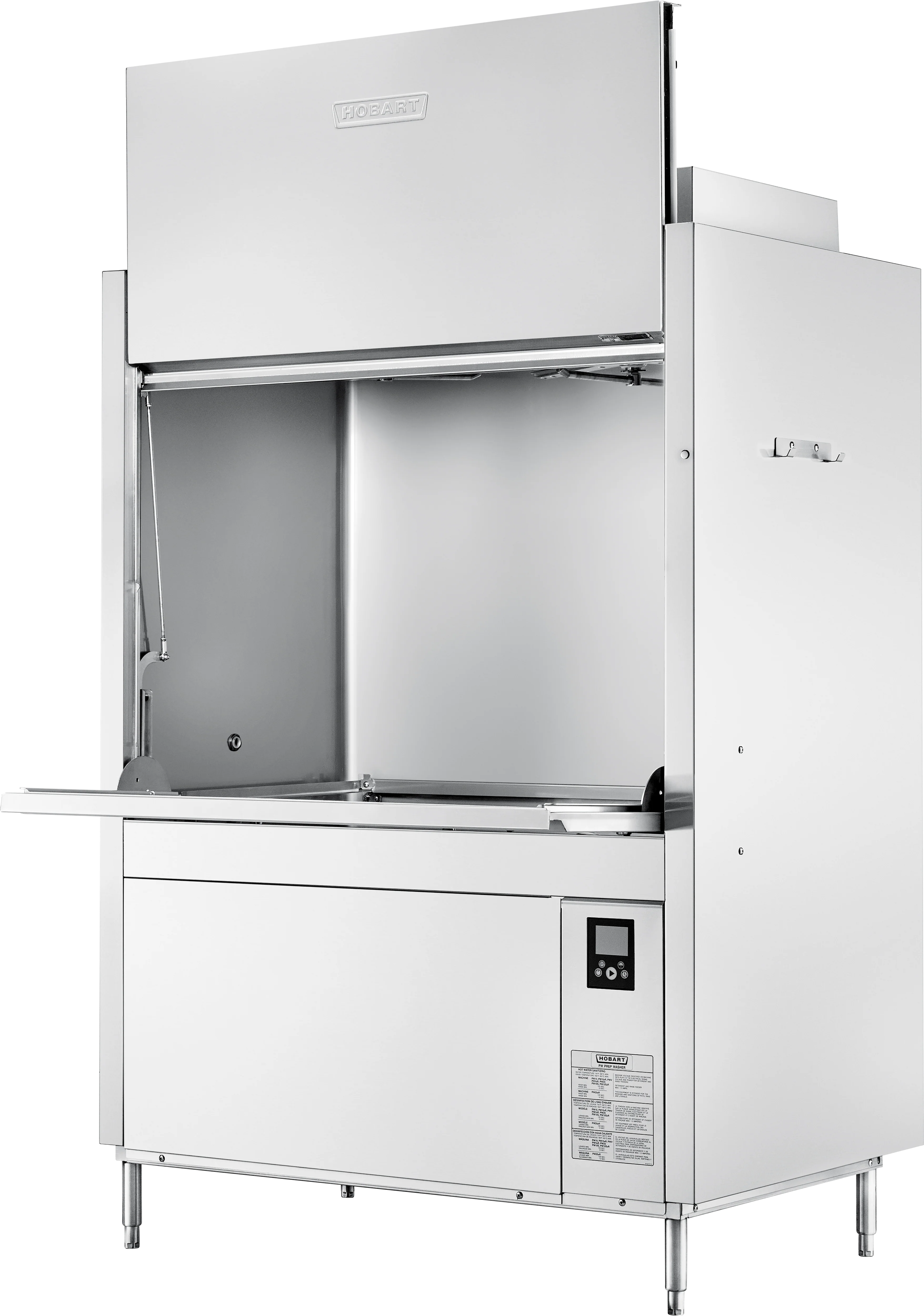 Hobart PW20N-ADV-1 58 Inch Ventless Pot Pan Utensil Washer Stainless Steel with Auto Dispensing Hobart PW20N-ADV-1 58 Inch Ventless Pot Pan Utensil Washer Stainless Steel with Auto Dispensing