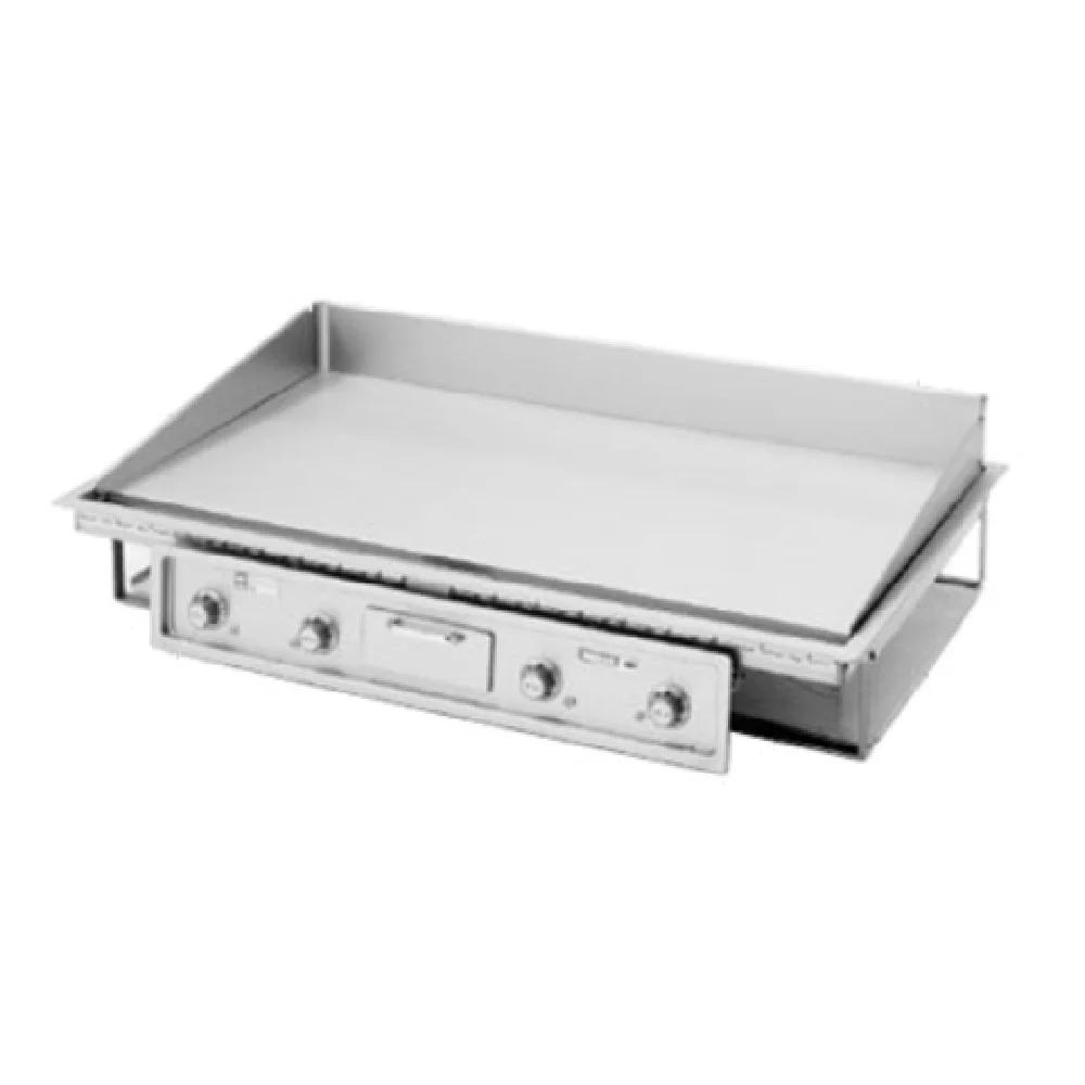Wells G-246_208/60/3 46 Inch Built-in Electric Griddle Stainless Steel with Smooth Plate Wells G-246_208/60/3 46 Inch Built-in Electric Griddle Stainless Steel with Smooth Plate