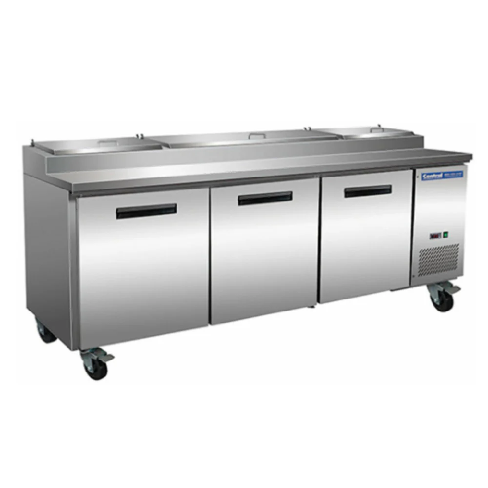 Hubert 69K-015 Kratos® Pizza Prep Table (4) 4 Hubert 69K-015 Kratos® Pizza Prep Table (4) 4