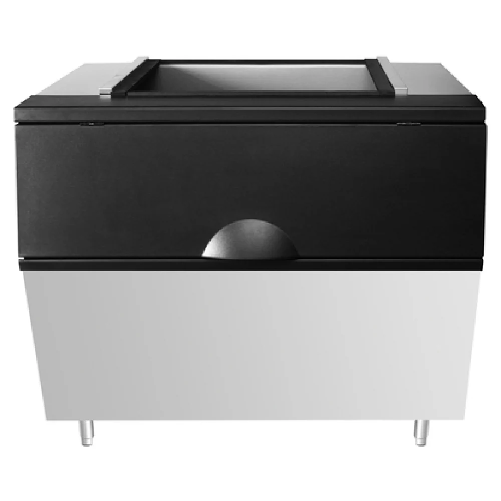 Atosa CYR700P 48-1/4 Inch Ice Bin 700 Lb Storage Capacity With Ice Scoop And Adapter