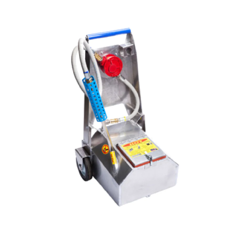 Shortening Shuttle 01-SS-914-W 12.5 Gallon Waste Oil Carrier Aluminum Body with Pump