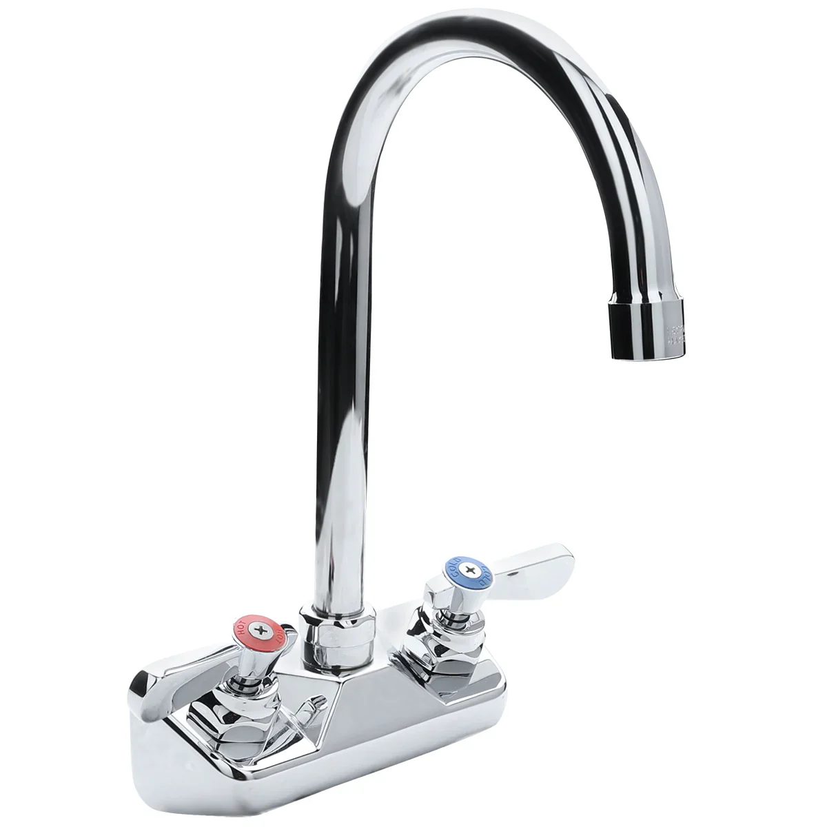 Optional 6 Inch Stainless Steel Wall Mount Faucet With Swivel Gooseneck And Ergonomic Lever Handle, Empura EFW4060GS Optional 6 Inch Stainless Steel Wall Mount Faucet With Swivel Gooseneck And Ergonomic Lever Handle, Empura EFW4060GS
