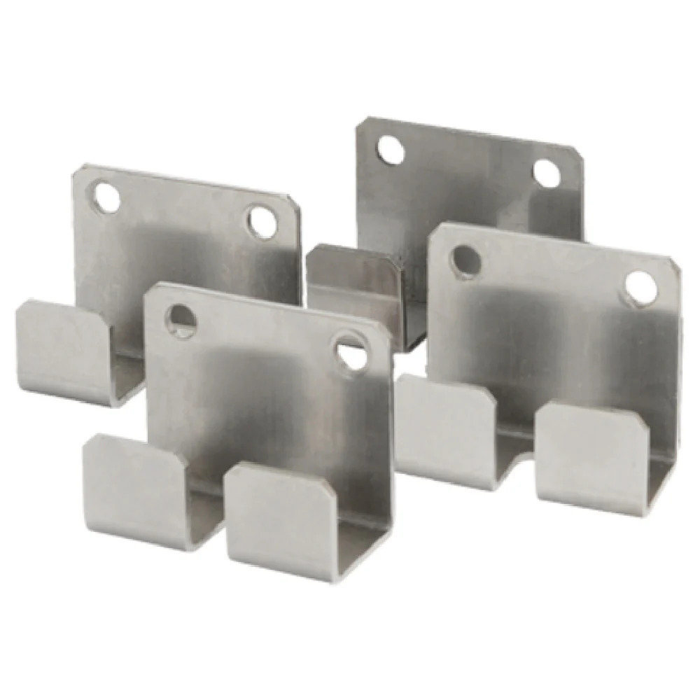 1880 Hospitality FWMB4SS 11 Inch Wall Mount Bracket with Stainless Steel Construction Pack of 4