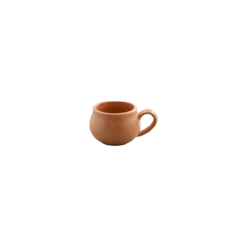 GET Enterprises PA1930404312 4.5 Inch Rustic Porcelain Tea Cup