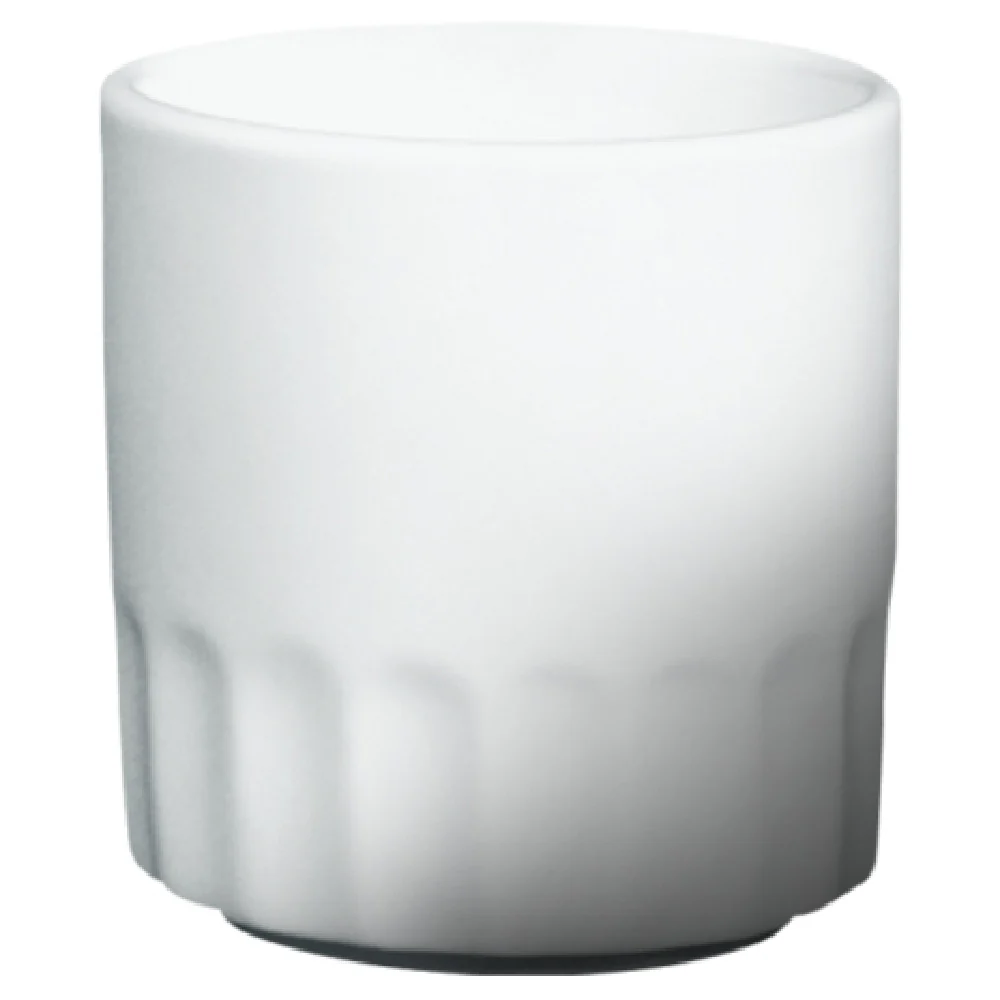 Cameo China 210-19 6 Oz Imperial Tea Cup White Glazed Ceramic Non-Stackable