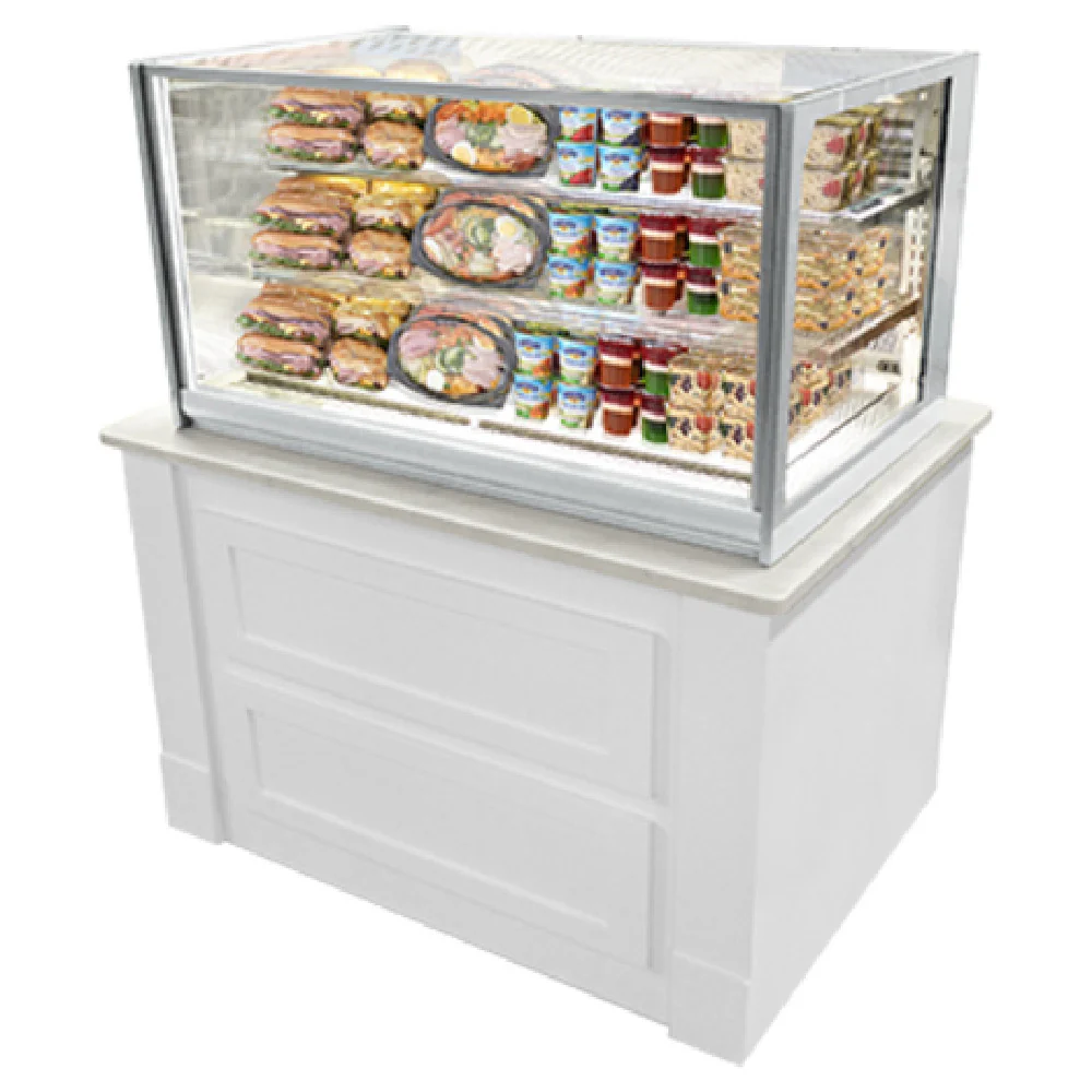 Federal Industries ITR6026 60 Inch Drop-in Refrigerated Display Case Stainless Steel with 2 Tiers Federal Industries ITR6026 60 Inch Drop-in Refrigerated Display Case Stainless Steel with 2 Tiers