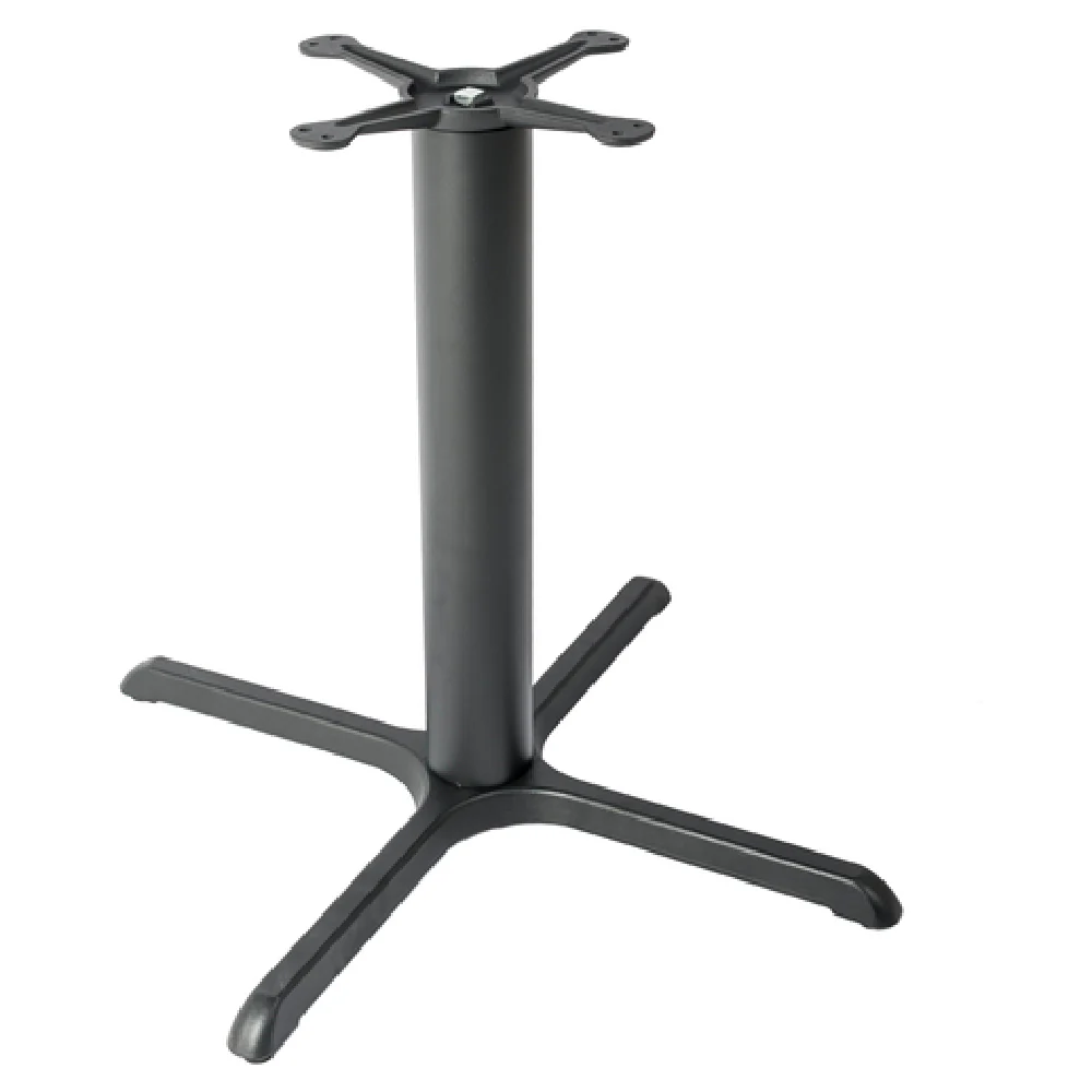 JMC Furniture ECONOMY 33X33 CROSS BASE 33 Inch Cross Base Cast Iron Table Base