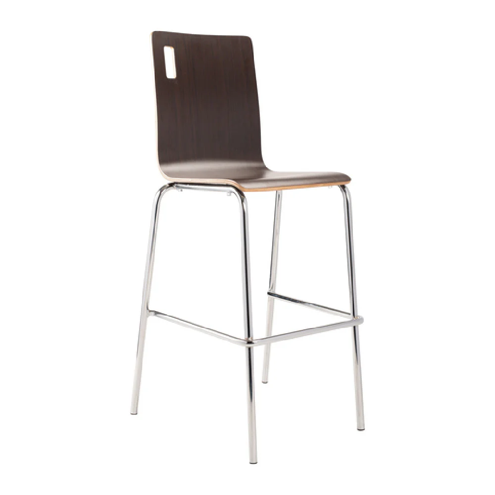BCS 21 Inch Bushwick Stack Barstool 500 lb Weight Capacity Wood Aluminum with Handle BCS 21 Inch Bushwick Stack Barstool 500 lb Weight Capacity Wood Aluminum with Handle