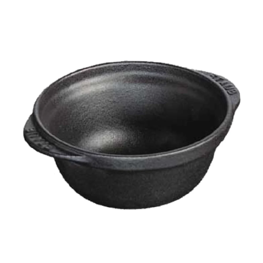 Zwilling 1243023 8 Oz Round Mini Bowl Cast Iron Dishwasher Safe Black Matte