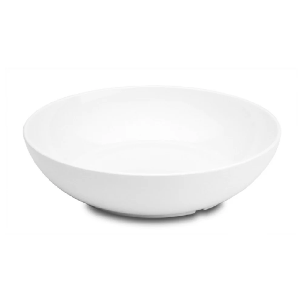 Steelite DFBRD13AS020 1.0 Gallon Bowl Round Melamine Pacific Rim White