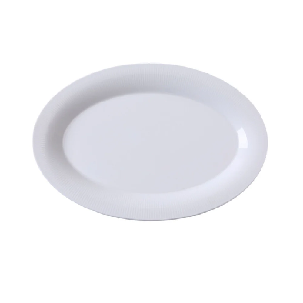 Yanco SI-214 14 Inch Oval Platter Porcelain White Dishwasher Oven Microwave Safe Yanco SI-214 14 Inch Oval Platter Porcelain White Dishwasher Oven Microwave Safe
