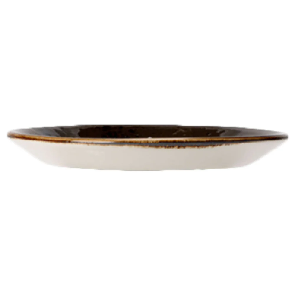 Steelite 11540225 6-1/2 Inch Diameter Double Well Round Saucer China Craft Grey Steelite 11540225 6-1/2 Inch Diameter Double Well Round Saucer China Craft Grey