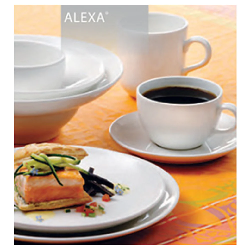 Steelite HL20056800 10 Inch Round Salad Plate China - Homer Alexa Design Steelite HL20056800 10 Inch Round Salad Plate China - Homer Alexa Design