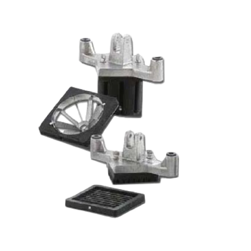 Vollrath 15076 3.5 Inch Wall Mount Component for 8 Section Wedger Packs Vollrath 15076 3.5 Inch Wall Mount Component for 8 Section Wedger Packs