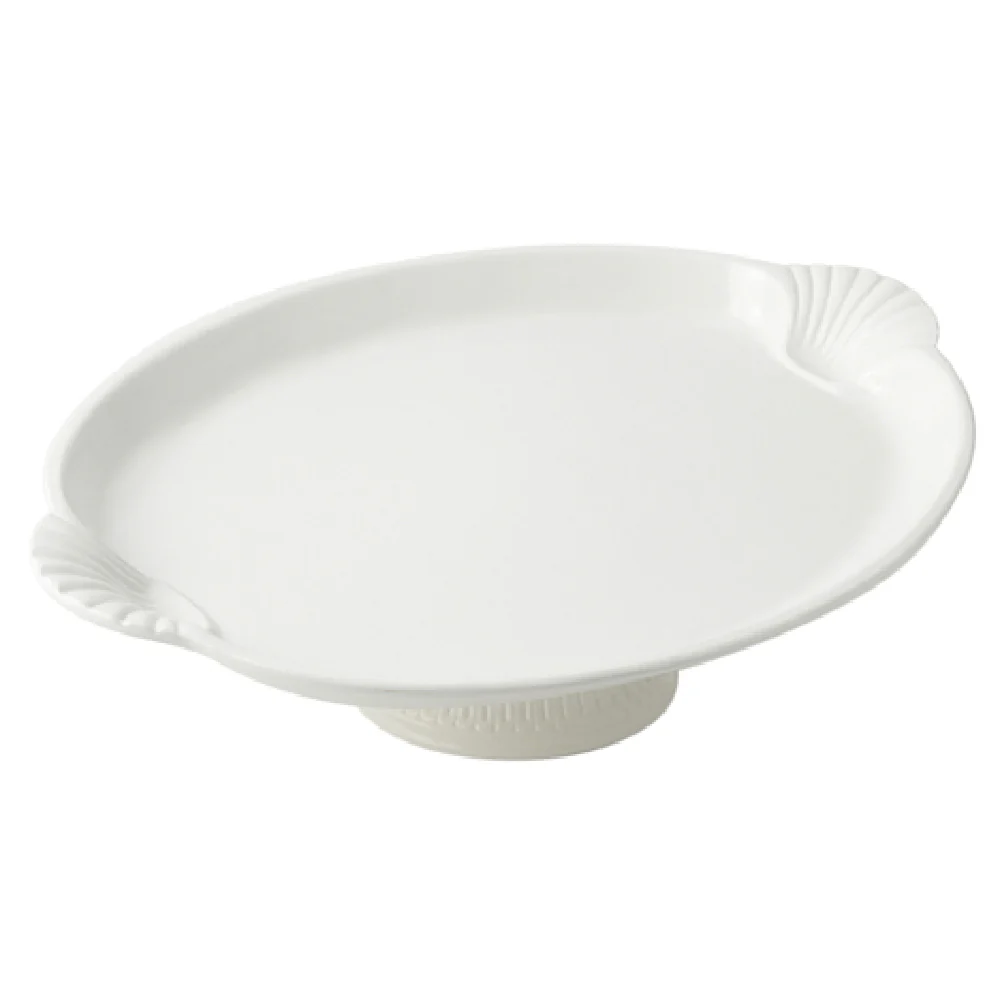 Bon Chef 20749059BLKSPKLD 22-1/2 Inch Aluminum Pedestal Platter Black Speckled Bon Chef 20749059BLKSPKLD 22-1/2 Inch Aluminum Pedestal Platter Black Speckled