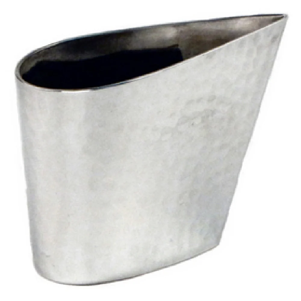Steelite DW6106MSS 7.0 Oz Metal Creamer 18/10 Stainless Tear Drop Hammered Steelite DW6106MSS 7.0 Oz Metal Creamer 18/10 Stainless Tear Drop Hammered
