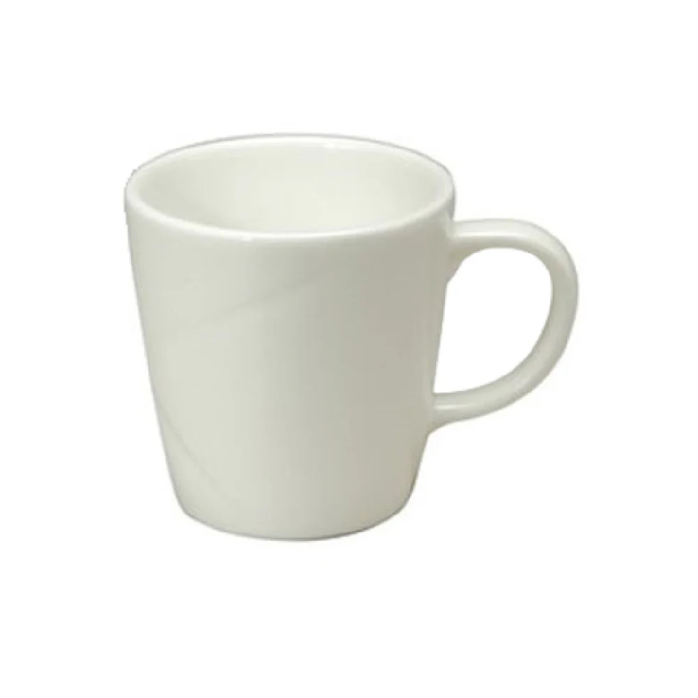 1880 Hospitality F1150000510 9 Oz Cup Bone China with Embossed Design