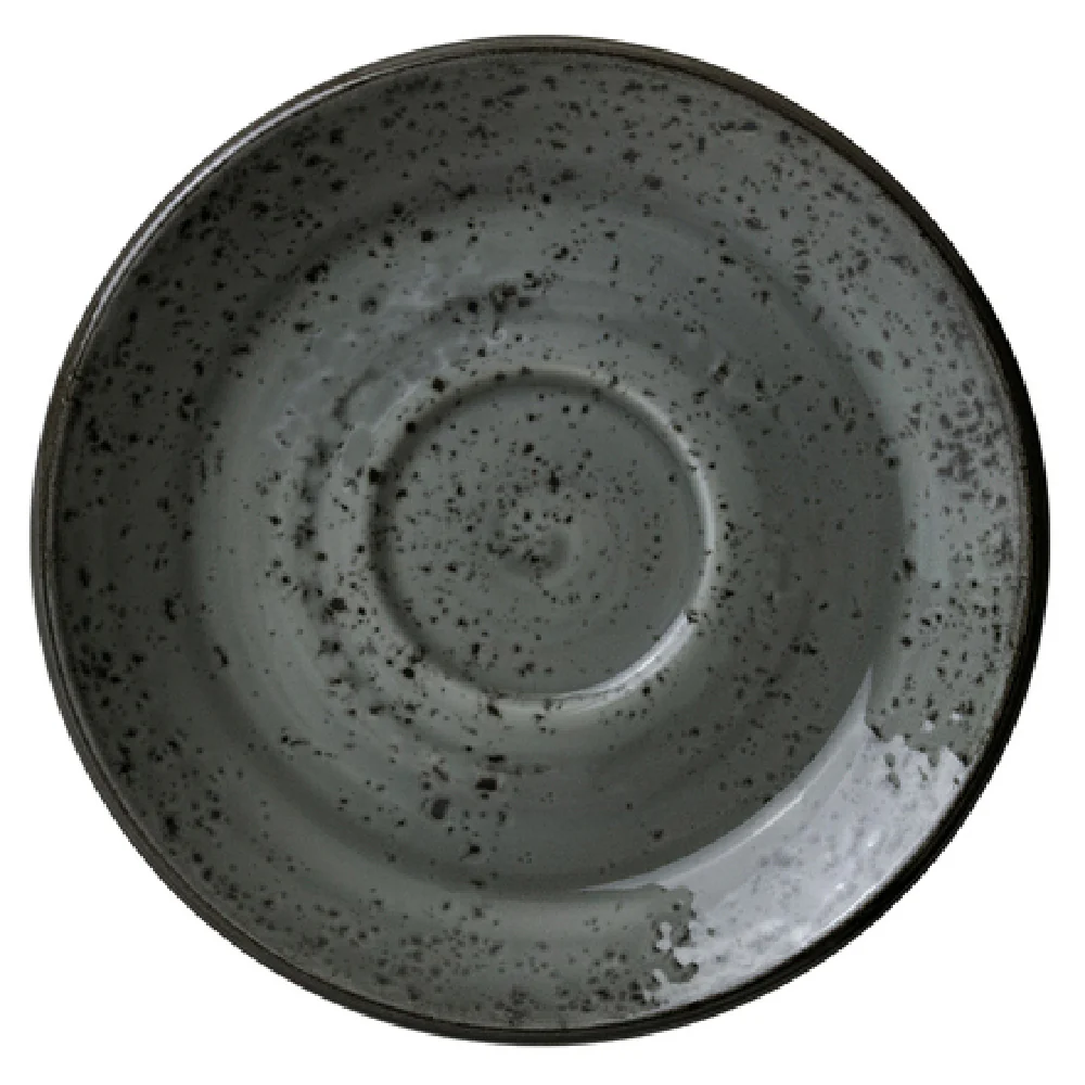 Steelite 1208X0043 5 Inch Diameter Saucer Round White China with Reactive Glaze Steelite 1208X0043 5 Inch Diameter Saucer Round White China with Reactive Glaze