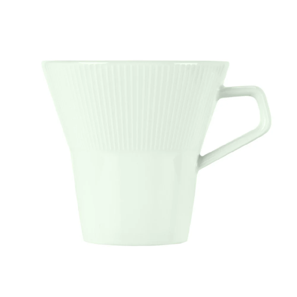 Libbey 9405275-62987 8-3/4 Oz Cup with Connect Radial Pattern Porcelain