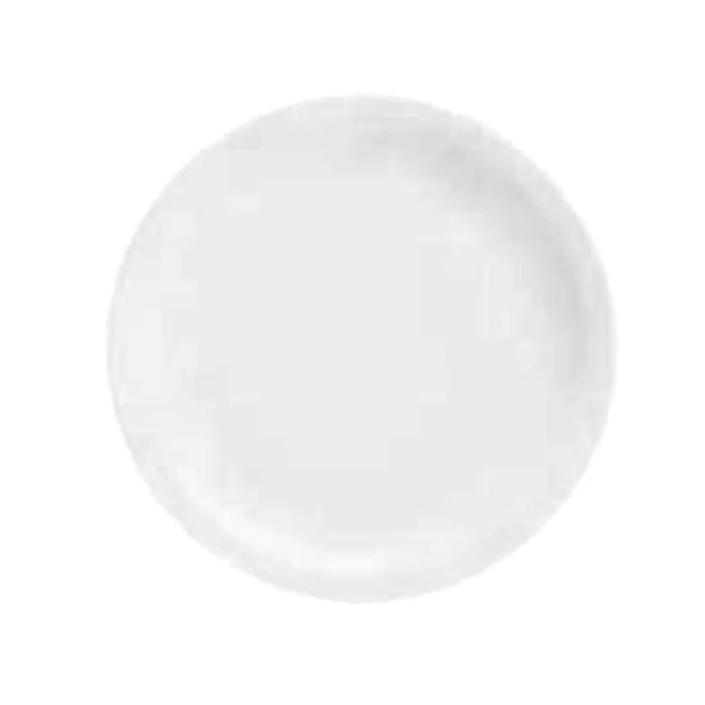 Libbey 905356705 9 Inch Round Plate Narrow Rim Footed Porcelain White - 12 Packs Libbey 905356705 9 Inch Round Plate Narrow Rim Footed Porcelain White - 12 Packs