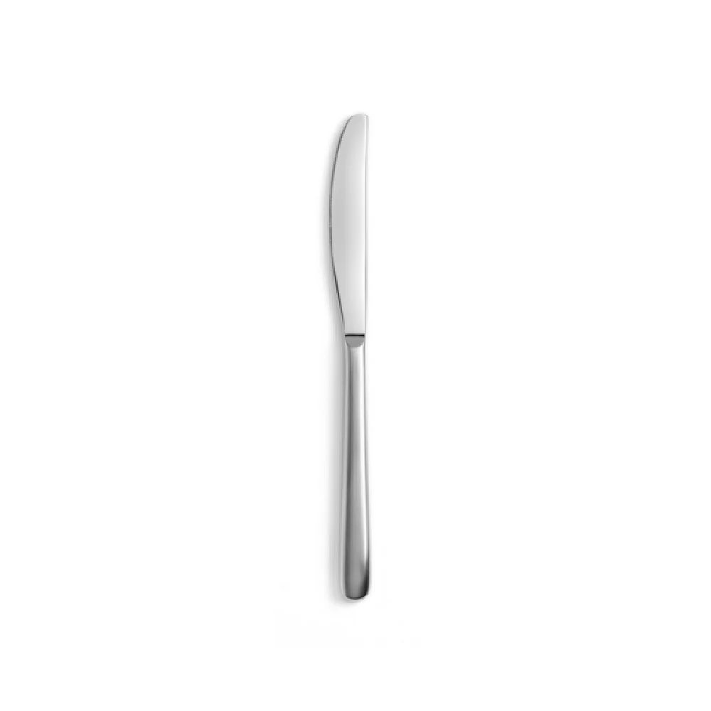 Revol 656617 8-1/4 Inch Dessert Knife Satin Finish 18/10 Stainless Steel