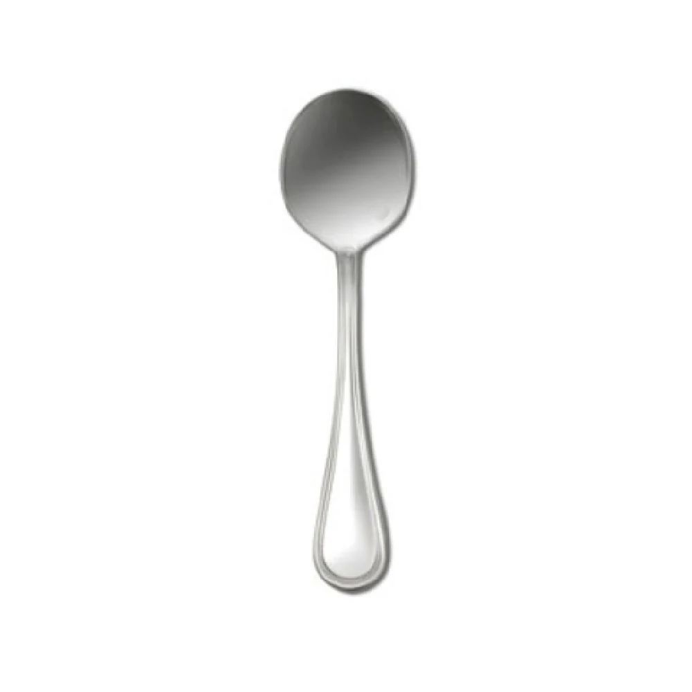 1880 Hospitality V029SRBF 6-1/2 Inch Soup Spoon Silver-plated Round Bowl 1880 Hospitality V029SRBF 6-1/2 Inch Soup Spoon Silver-plated Round Bowl