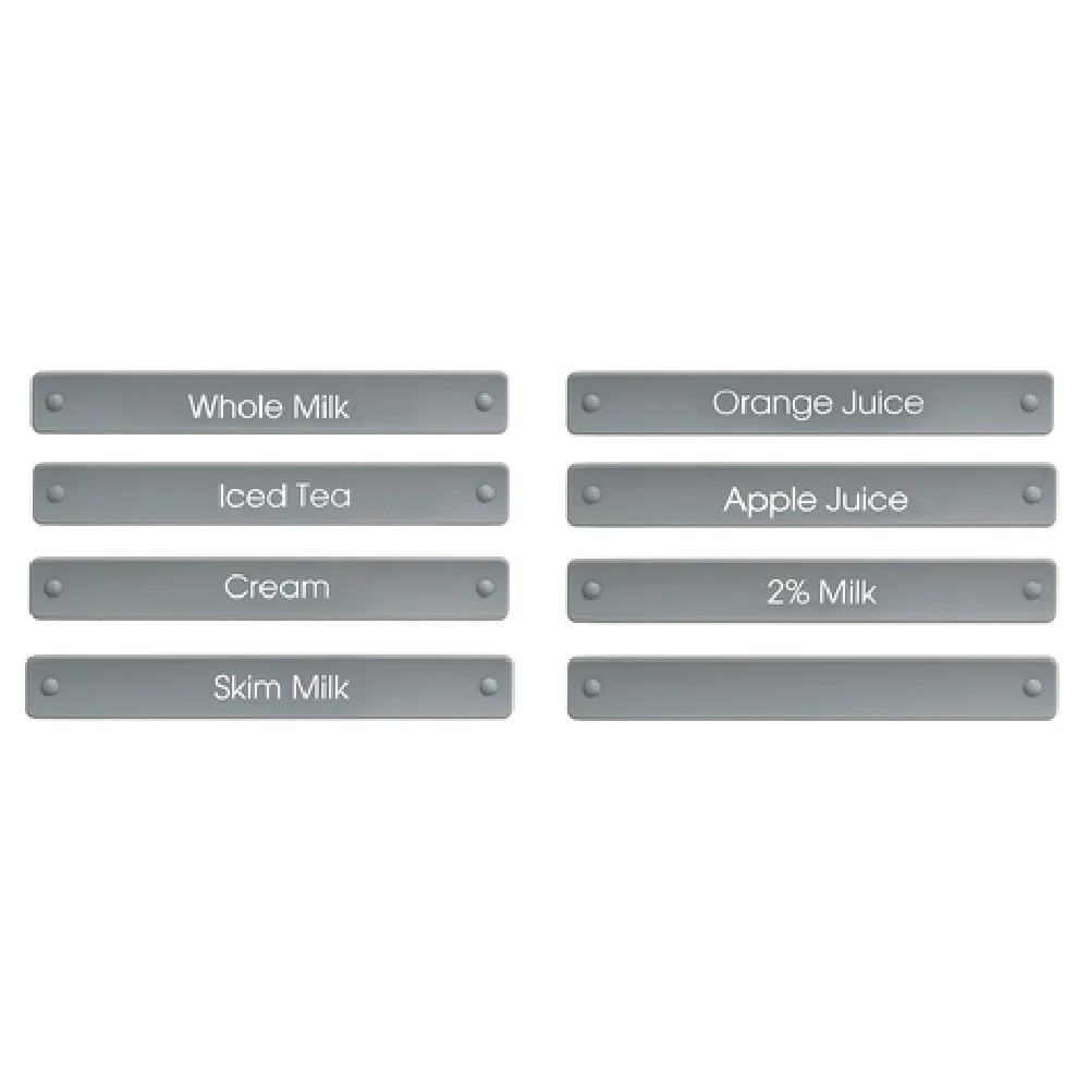 FOH ACF010GYT88 Promotional Pricing May Be Available! Contact Your FOH® Sales Representative For Details! Drinkwise® Beverage Carafe Labels Set FOH ACF010GYT88 Promotional Pricing May Be Available! Contact Your FOH® Sales Representative For Details! Drinkwise® Beverage Carafe Labels Set