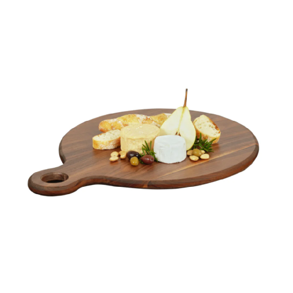 Cal Mil 23176-16-78 16 Inch Walnut Serving Board with Durable Finish