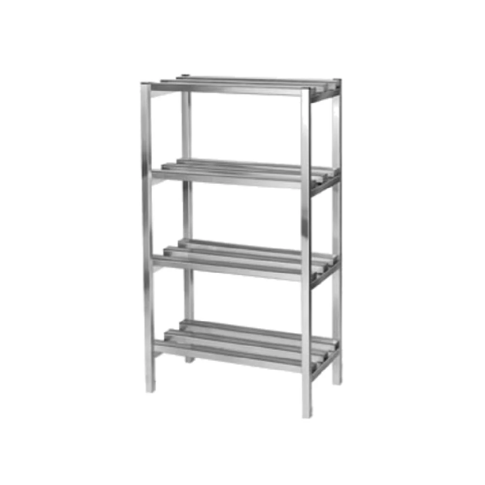 Channel DR2060-4 60 Inch All-Welded Dunnage Shelving Aluminum Construction