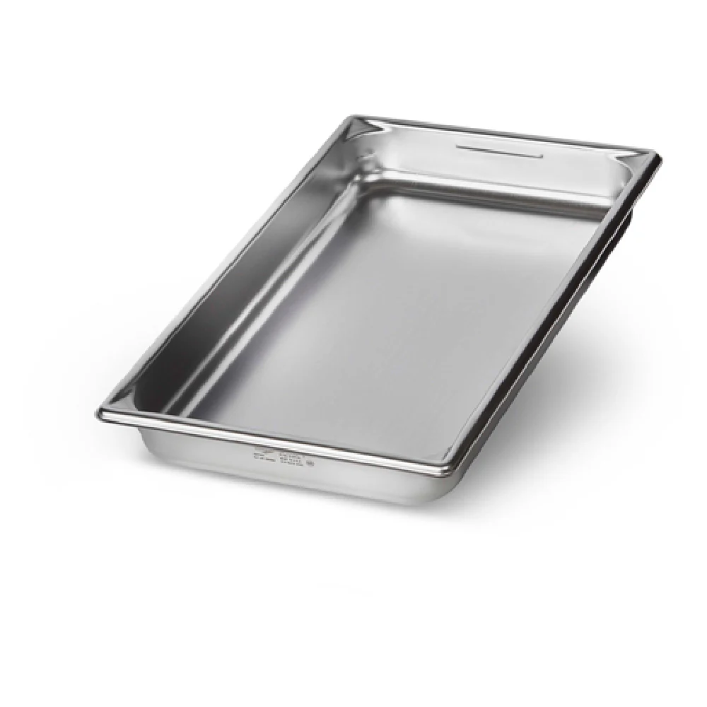 Vollrath 5IPF25 9.3 Quart Induction Steam Table Pan 22 Gauge Stainless Steel with Reinforced Pour Corners