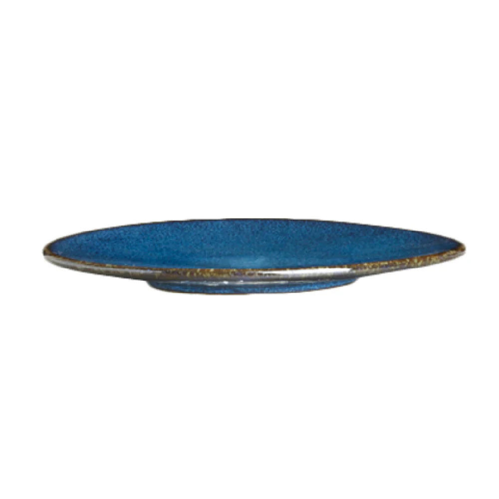 Steelite 6414MY007 6 Inch Coupe Plate Wabi Sabi Indigo Round Porcelain Steelite 6414MY007 6 Inch Coupe Plate Wabi Sabi Indigo Round Porcelain