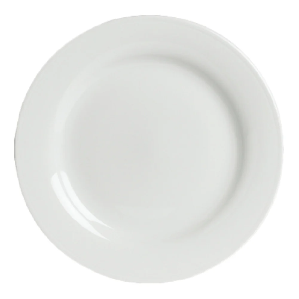 Steelite 6306P702 10 Inch Plate Concerto Round Porcelain Cool Blue-White Steelite 6306P702 10 Inch Plate Concerto Round Porcelain Cool Blue-White