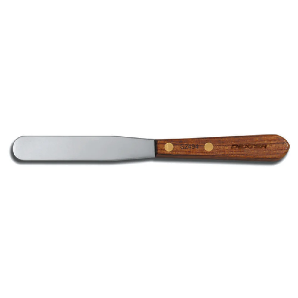 Dexter Russell S2494PCP 4 Inch Baker's Spatula Rosewood Handle Stainless Steel