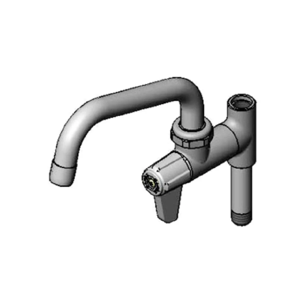 T&S Brass 5AFL06 8-7/16 Inch Equip Add-On Faucet Cerama Cartridges Lever Handle T&S Brass 5AFL06 8-7/16 Inch Equip Add-On Faucet Cerama Cartridges Lever Handle